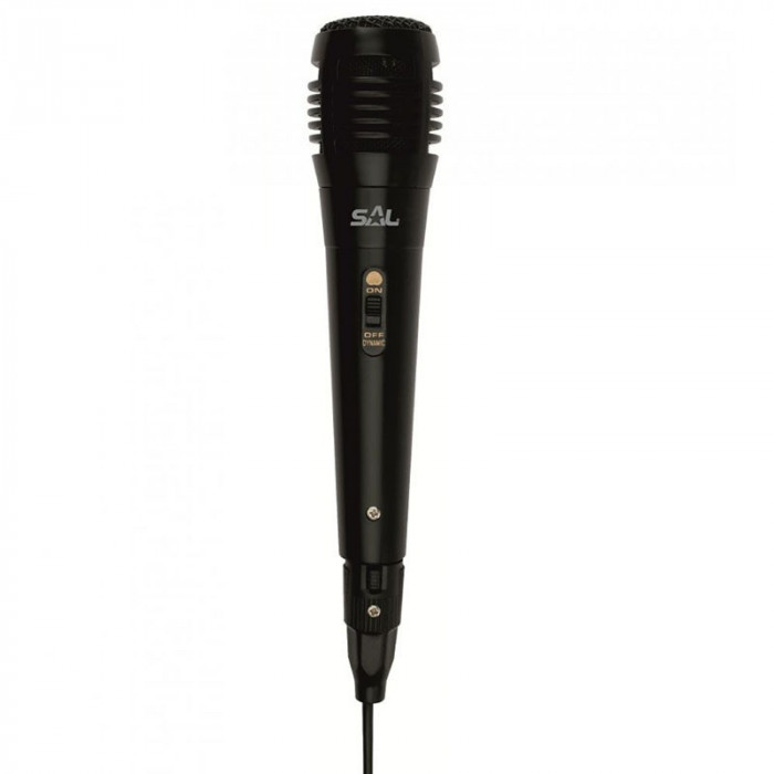 Microfon dinamic de mana cu fir conector XLR 6.3 mm Sal