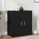 vidaXL Dulapuri pantofi 2 buc Stejar negru 32x35x70 cm Lemn prelucrat
