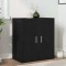 vidaXL Dulapuri pantofi 2 buc Stejar negru 32x35x70 cm Lemn prelucrat 862076