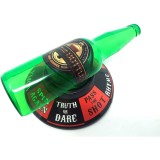Joc de baut spin the bottle flippy, invarte sticla si accepta provocarea, 2-6 jucatori, material abs, 18 x 12 cm, multicolor