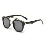 Ochelari Soare Unisex Aviator - Protectie UV 100% , UV400- Negru, Protectie UV 100%