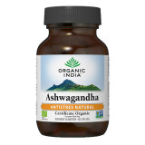 Supliment Alimentar Antistres Natural Ashwagandha Bio 60cps Organic India