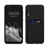 Husa Kwmobile pentru Samsung Galaxy A50, Negru, Silicon, KWM000021KQ001C, Carcasa