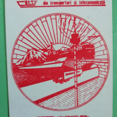 M3 C31 20 - 1977 - Calendar de buzunar - transporturi si comunicatii