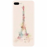 Husa silicon pentru Apple Iphone 8 Plus, Eiffel Tower 001