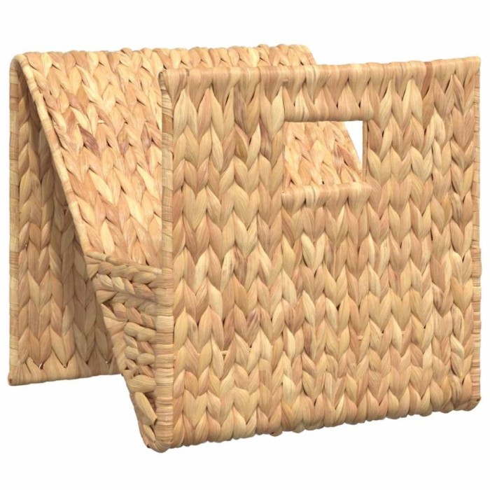 vidaXL Suport pentru reviste, 31x31x31 cm, zambilă de apă