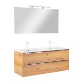 Mobilier complet de baie Vario Trim 120 stejar-stejar