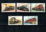 Cuba 1975 - Locomotive, trenuri, serie neuzata