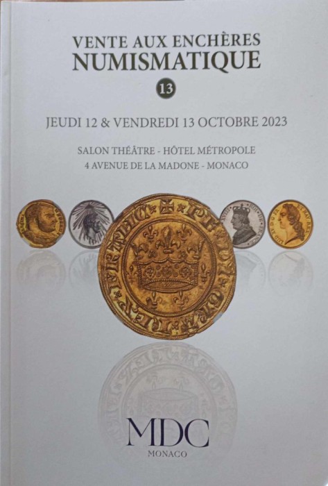 Catalog Vanzari Numismatice 13 Octombrie 2023 MONACO