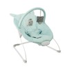 Balansoar Bebelusi Momi Glossy Blue, 0-9kg, Vibratii, Muzica, Jucarii, Husa Lavabila