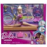 BARBIE PAPUSA BARBIE YOU CAN BE GIMNASTA BLONDA SuperHeroes ToysZone, Mattel