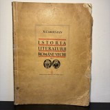 N. Cartojan, Istoria Literaturii Rom&acirc;ne Vechi, Volumul I, 1940, cu dedicație olografă