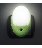 Lumina de veghe verde 6x LED 6000K lumina alb rece cu senzor 0.5W 230V 20281D Phenom