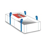 Sac mare pentru azbest, 320 x 125 x 30 cm, capacitate 1500 kg