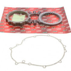 Set complet de ambreiaj (discuri, distantiere, arcuri, garnitură) (gasket) compatibil: KAWASAKI EN, GPZ, KLE 450/500 1985-2007