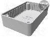 Carcasa ABS, 56mmx85mmx25mm, IP54, HAMMOND - 1591MSGY