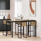 vidaXL Masă Bar &icirc;n Picioare Lemn compozit 3415395