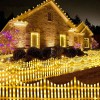 Gard iluminat tip piramida, interconectabil, 3m, 160LED, 2 modele