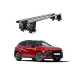 Bare transversale aluminiu pentru Hyundai Kona Hybrid 2018+ plafon neted