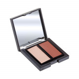 Paleta Duo pentru Contouring Camera Photo, 02 crem inchis/maro