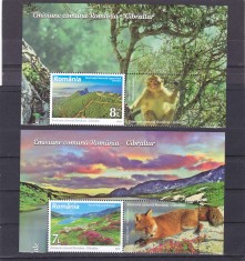 ROMANIA 2019 - EMISIUNE COMUNA ROMANIA-GIBRALTAR ,MNH - LP 2260,CU VINIETA!