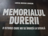 MEMORIALUL DURERII - O ISTORIE CARR NU SE &Icirc;NVAȚĂ LA ȘCOALĂ- LUCIA HOSSU LONGIN