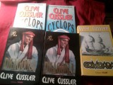 B1s/1. 3 Carti Aventura Clive Cussler - Dragonul 2 vol , Comoara si Cyclops 2 volume