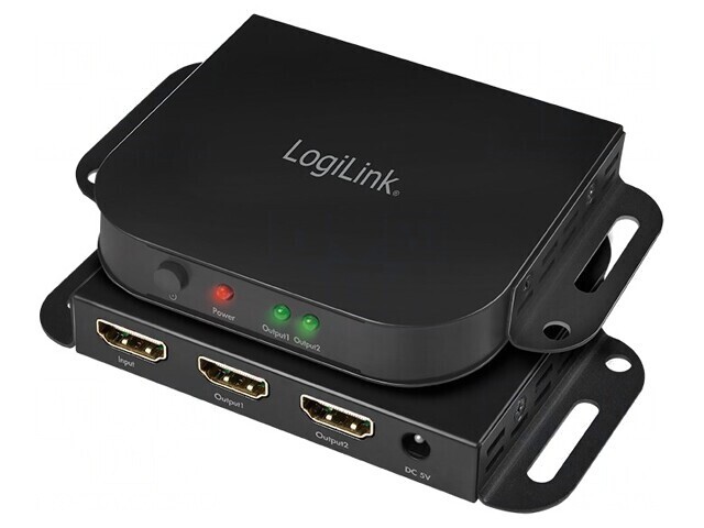 Switch HDMI 2.0 HDCP 2.2 Negru 2 Intrări