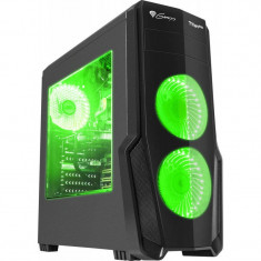 Sistem desktop ITGalaxy Neo Gamer V6 Intel Core i5-6600K Quad Core 3.5 GHz 8GB DDR4 SSD 120GB + HDD 1TB Nvidia GTX 1660 6GB DDR5 FreeDos Black foto