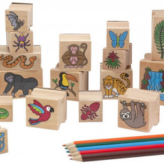 Set stampile jungla melissa and doug