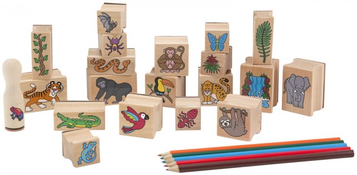 Set stampile Jungla Melissa and Doug