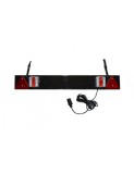 Bara Pentru Remorca Cu 2 Reflectoare Led Si 2 Triunghiuri Reflectorizante Cablu DE 5 M JBM