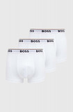 BOSS boxeri 3 pack bărbați, culoarea alb 50475274