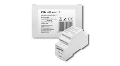 Sursă de alimentare industrială Qoltec cu montare pe șină DIN | 15W | 5V | 3A