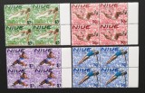 NIUE-OLIPHILEX-SPORT OLIMPIC-4x4 V.in bloc de 4- MNH**-NIU 009