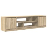 Cumpara ieftin Comoda TV, stejar sonoma, 188,5x41x50 cm, lemn compozit