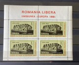 Romania, exil, Emisiunea LI, Europa 1969, colita dantelata