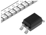 Optocuplor SMD Darlington 5kV SO4 - Ch: 1 OUT