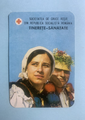 Calendar 1985 Crucea Roșie foto
