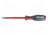 Şurubelniţă izolată plată 5,5x1mm Proline Soft-Touch 125mm VDE IEC 60900