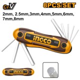 Imbus 2-8mm Multifunctional INGCO HHK14081