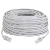 Cablu de Rețea LAN 30m cu Conectori RJ45 și &Icirc;nveliș PVC Durable