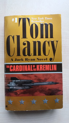 Tom Clancy &amp;ndash; The Cardinal of the Kremlin (Berkley Books, 1989) foto