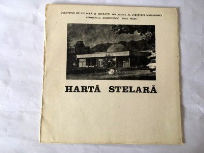 Harta stelara, Complexul astronomic Baia Mare, Comitetul de cultura si educatie foto