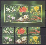 Antigua si Barbuda 2002 flori MI 3863-3868 MNH