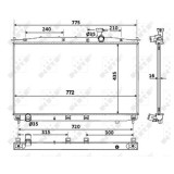 NRF Radiator, racire motor