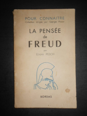 Edgar Pesch - La pensee de Freud (1966) foto