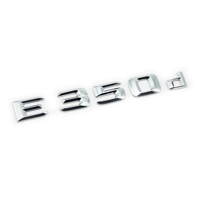 Emblema E 350d pentru spate portbagaj Mercedes foto