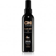 CHI Luxury Black Seed Oil Blow Dry Cream cremă hrănitoare și termo-protectoare pentru netezirea parului 177 ml