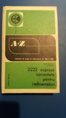 myh 35f - IP Kraizmer - 2222 expresii comentate pentru radioamatori - ed 1974 foto